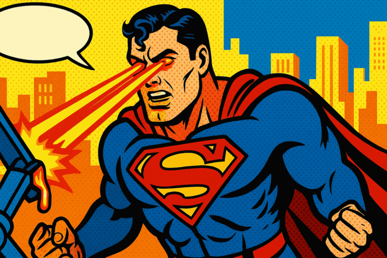 Bagaimana Cara Kerja Heat Vision Superman?