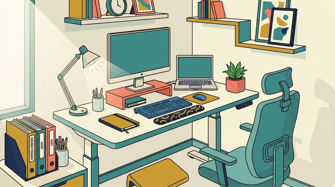 Tips Membuat Ruang Kerja Ergonomis di Rumah untuk ASN