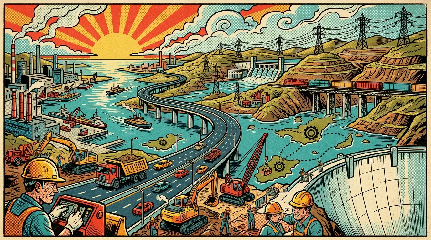 Pembangunan Infrastruktur Era Soeharto