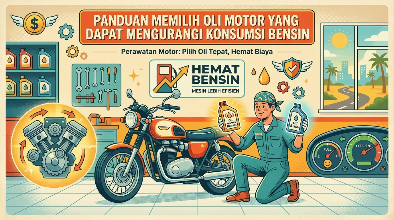 Tips Memilih Oli Motor