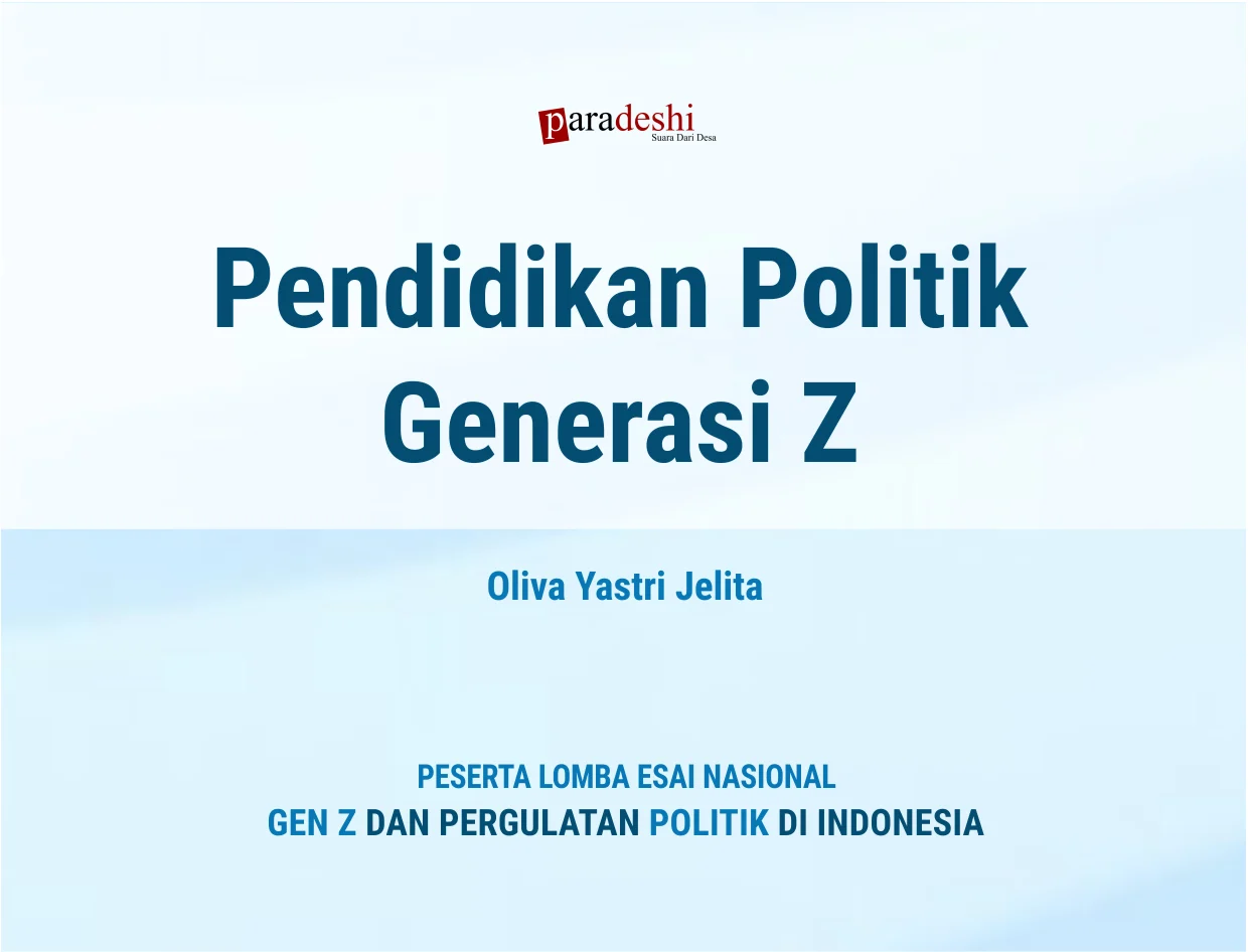 Pendidikan politik untuk generasi Z di sekolah: Mengapa penting?