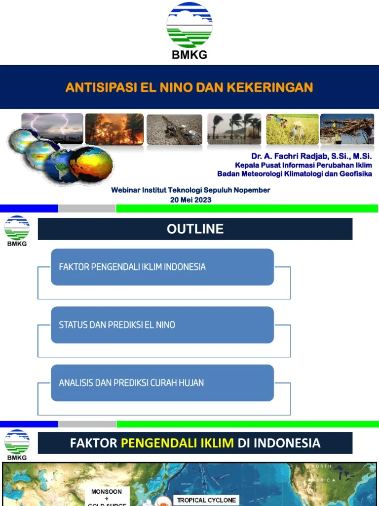 Prediksi El Nino 2026 di Indonesia dan dampaknya pada pertanian: Gambaran Umum