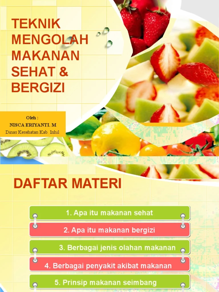 tips memasak makanan bergizi dengan cepat