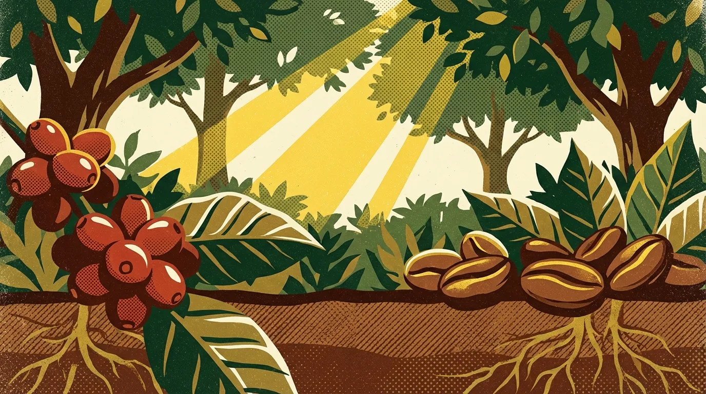 Pengaruh agroforestri terhadap kualitas biji kopi