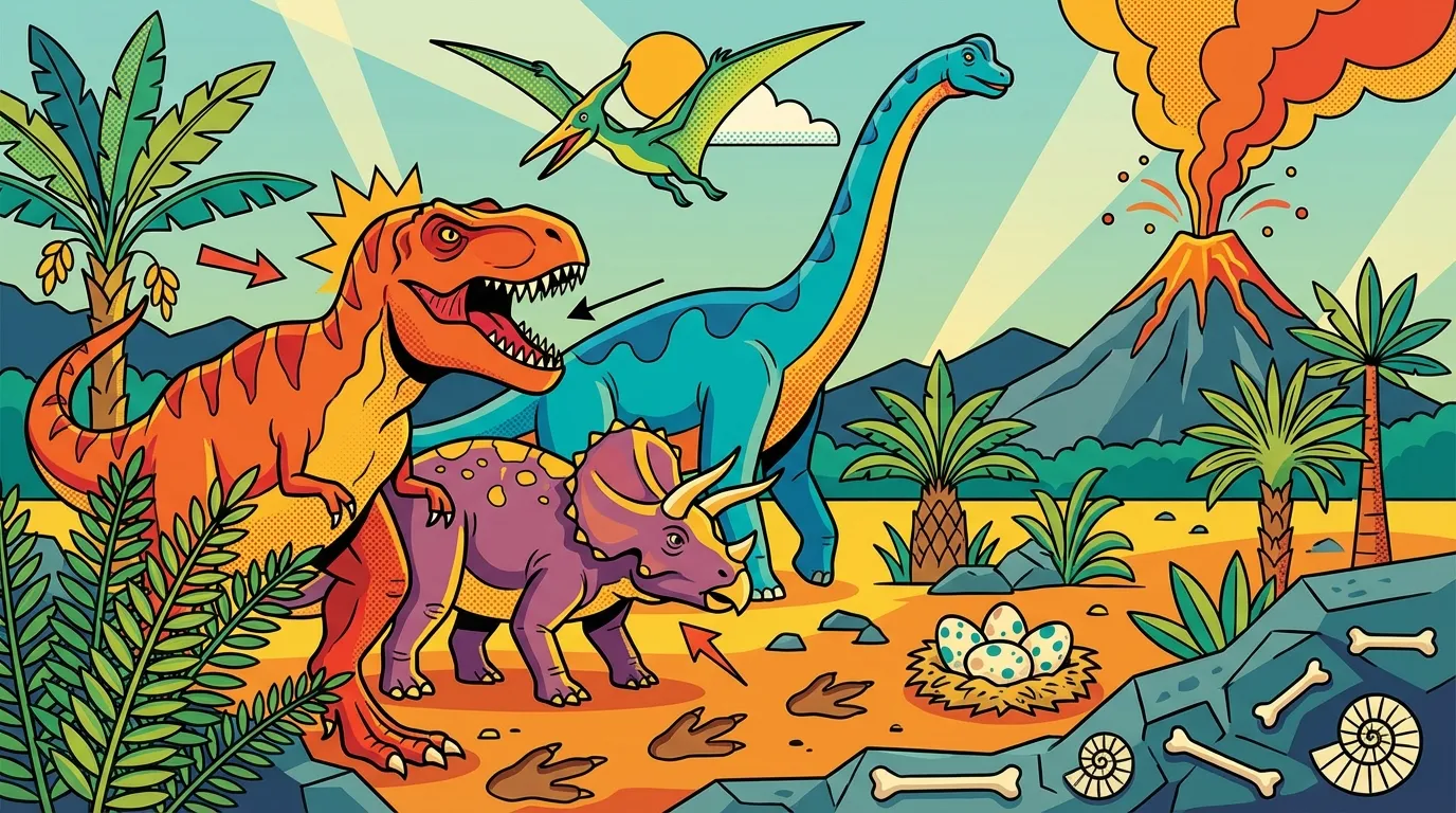 Fakta menarik tentang dinosaurus