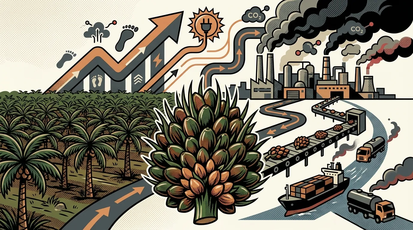 Analisis carbon footprint produksi minyak kelapa sawit
