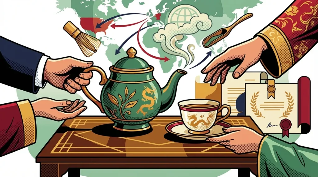 Cerita tentang teh sebagai minuman diplomasi: Jejak Sejarah di Asia