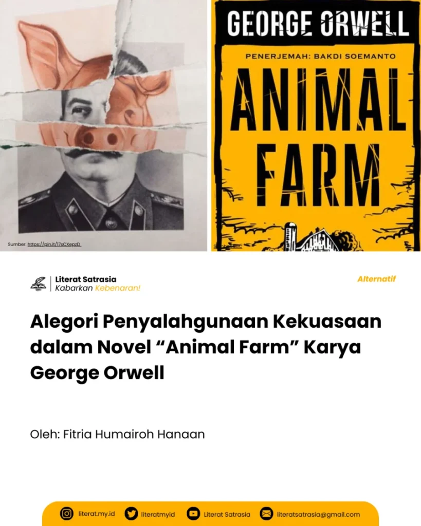 Alegori dalam Novel Animal Farm: Sebuah Analisis