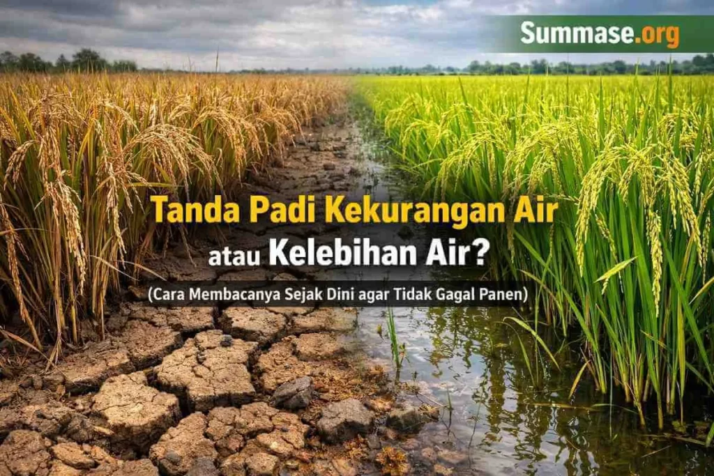 Dampak Kekurangan Air terhadap Tanaman Padi