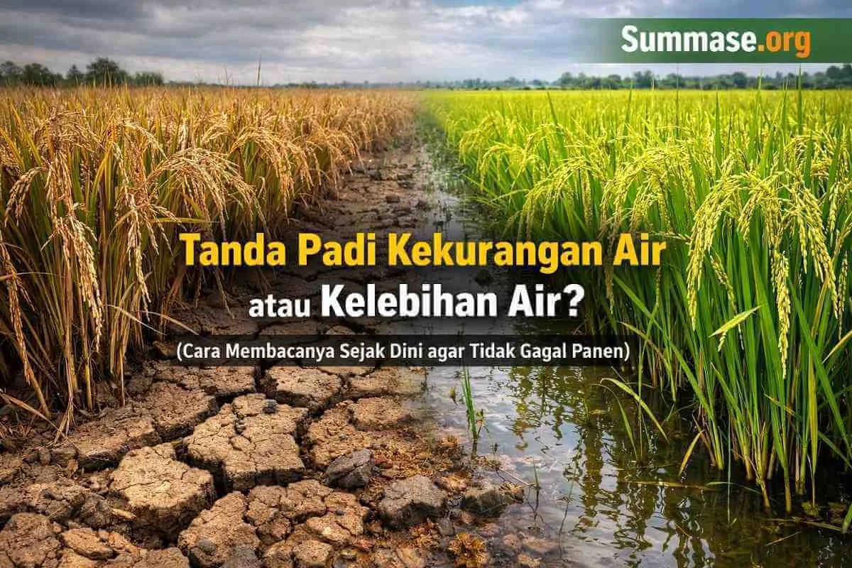 Dampak Kekurangan Air terhadap Tanaman Padi