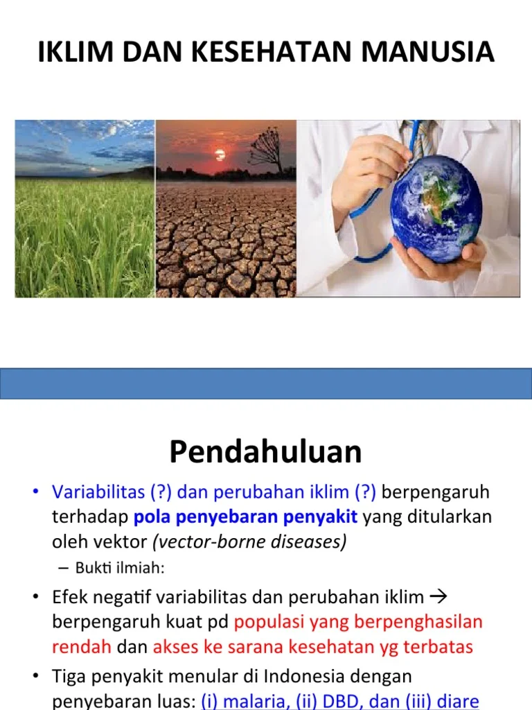 Dampak Perubahan Iklim pada Kesehatan Hewan