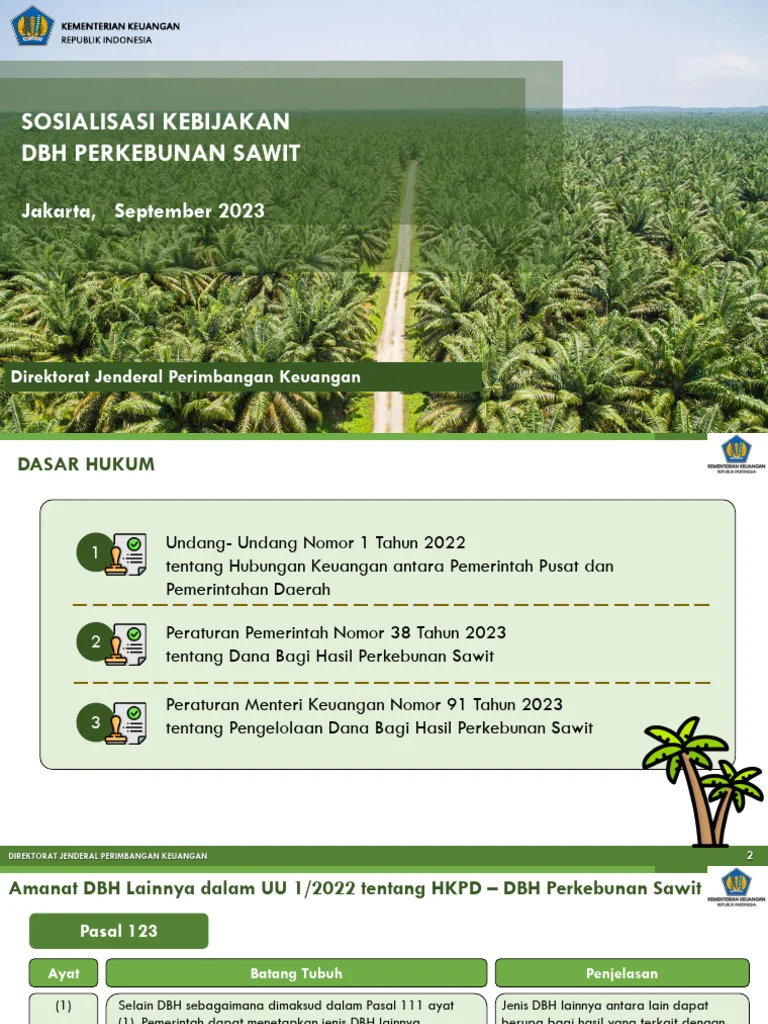 Kebijakan Pemerintah terhadap Perkebunan Sawit