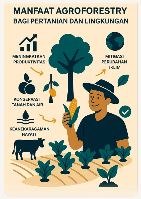 Manfaat Agroforestri bagi Petani di Indonesia