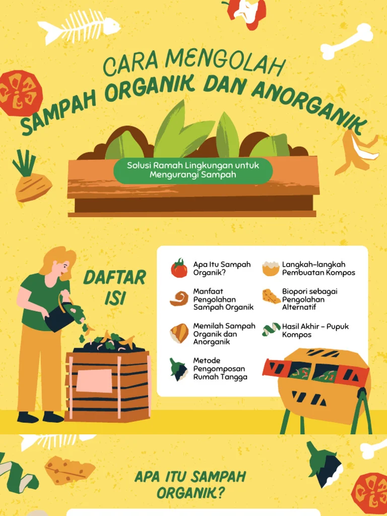 Mengolah Sampah Organik dengan Metode Modern