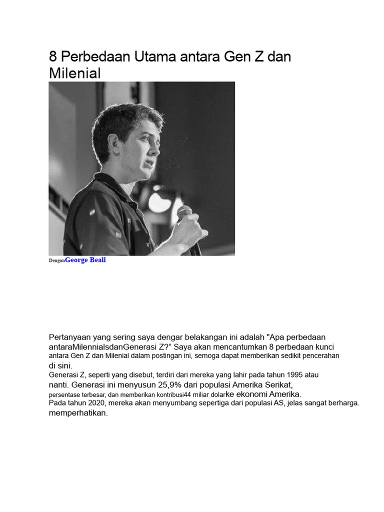 Perbedaan Sikap Politik antara Gen Z dan Milenial