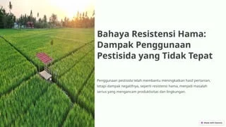Resistensi Hama Tanaman Tebu: Penyebab dan Dampak
