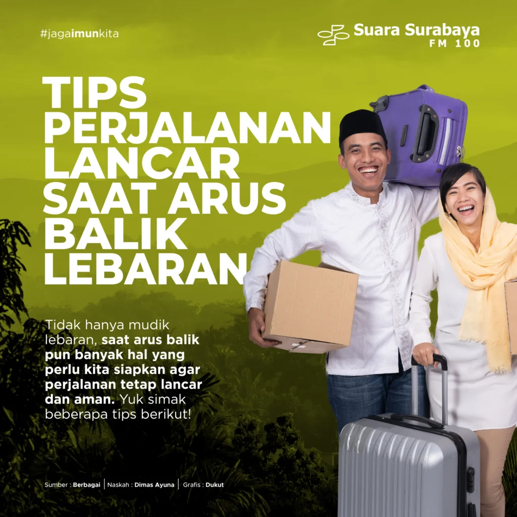 Tips Mengurangi Stres Perjalanan Arus Balik Lebaran